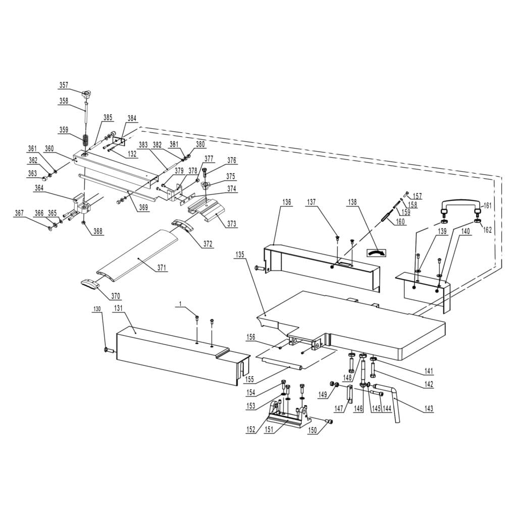 Model 25200 12" Planer/Jointer Rikon Power Tools
