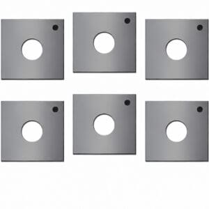25-599: Carbide 4-Edge Helical Cutter Inserts – 10 PK
